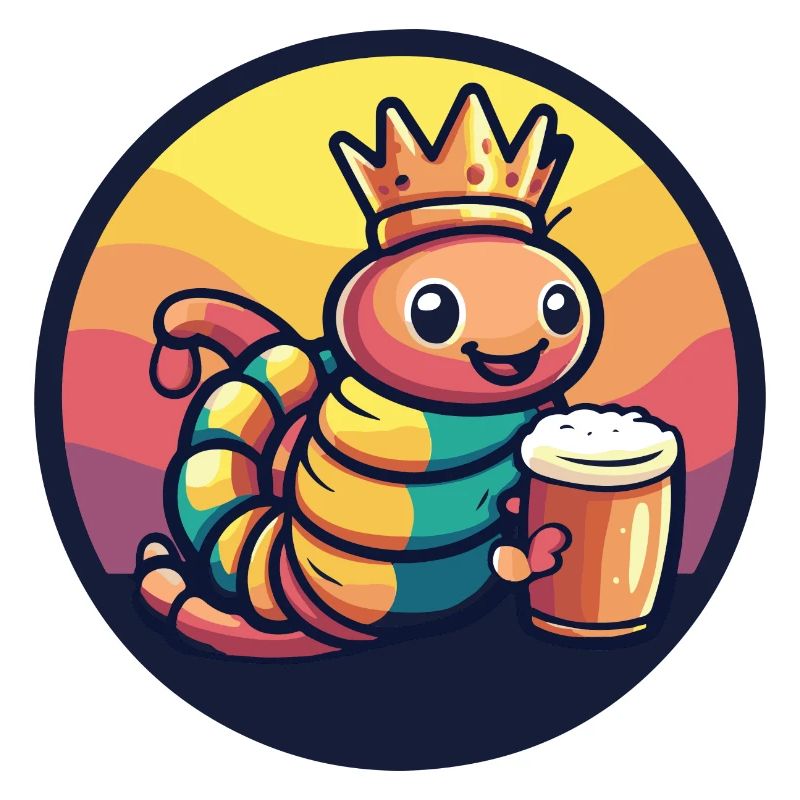 Wurm Bier Comic