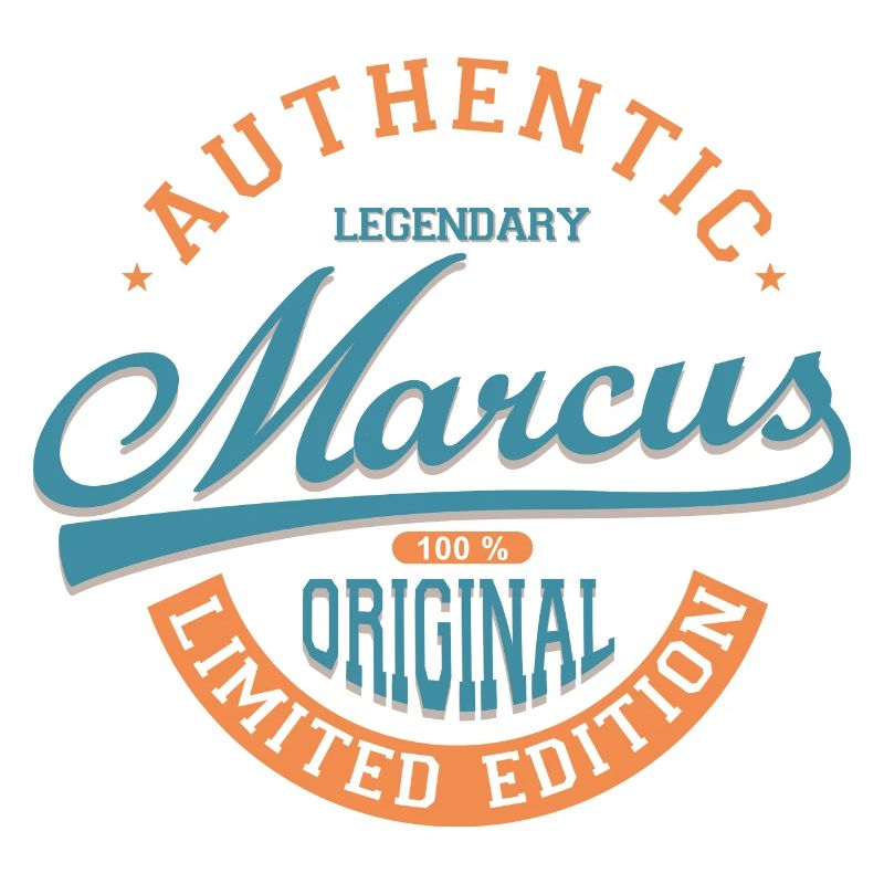 Marcus t-shirt personalized gift name Marcus