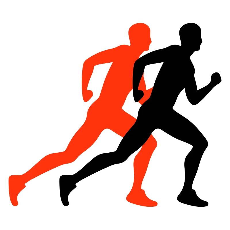 Running Marathon Man Icon