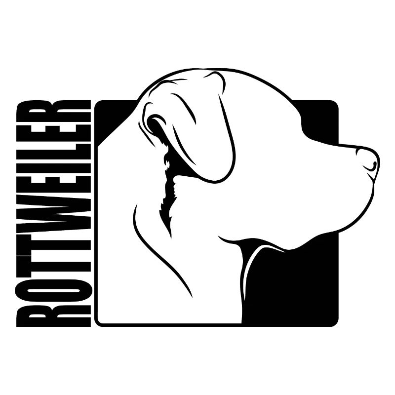Rottweiler Profil Hunde Hund Wilsigns