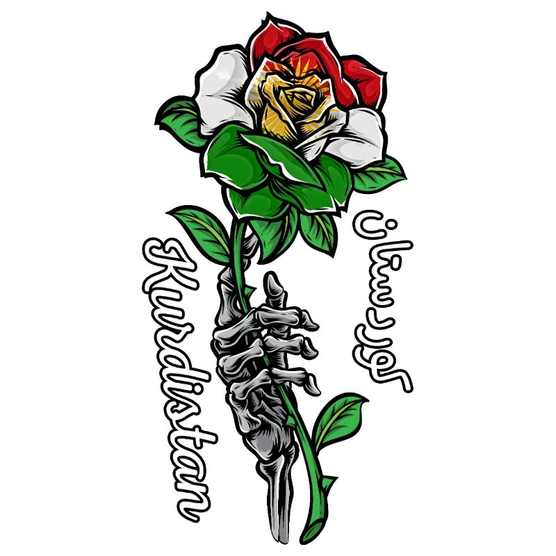 Kurdistan Flag Bakur Bashur Rojava Rojhlt Newroz