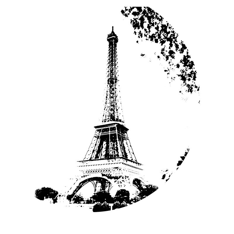 Tour Eiffel PARIS (Noir)