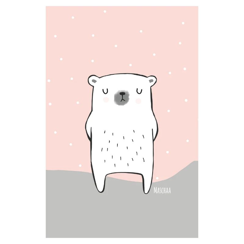 Eisbären Untersetzer