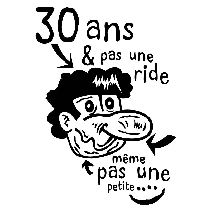 30 years not a wrinkle character