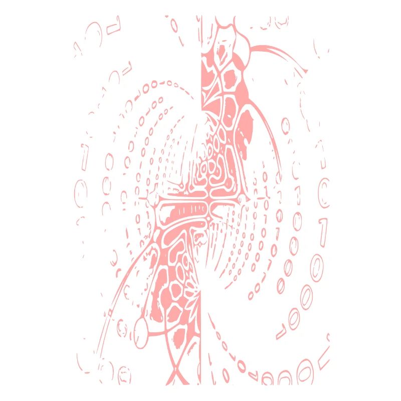 Spirale der Bytes: Meditationsfigur