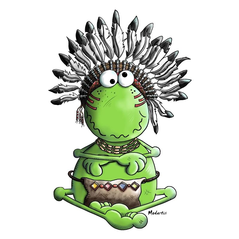 Indian Chieftain - Native - Frog