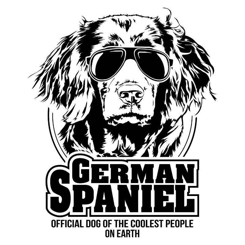 GERMAN SPANIEL coolest people Hunde Spruch Hund