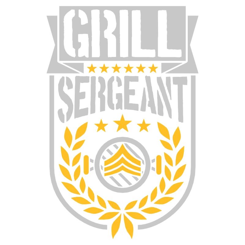 Grill Sergeant Laurel Wreath Barbecue