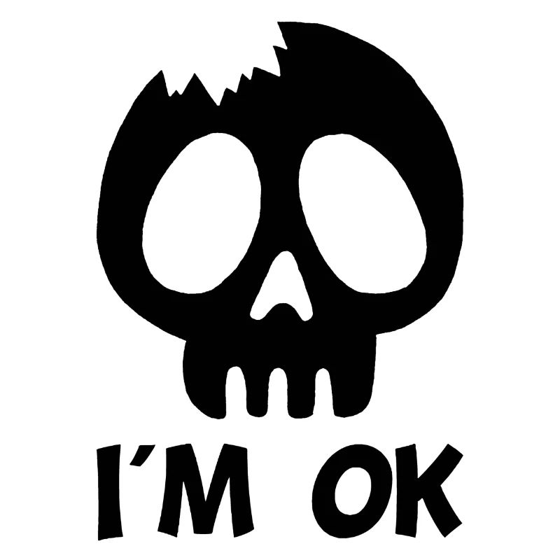 I'm fine (black)