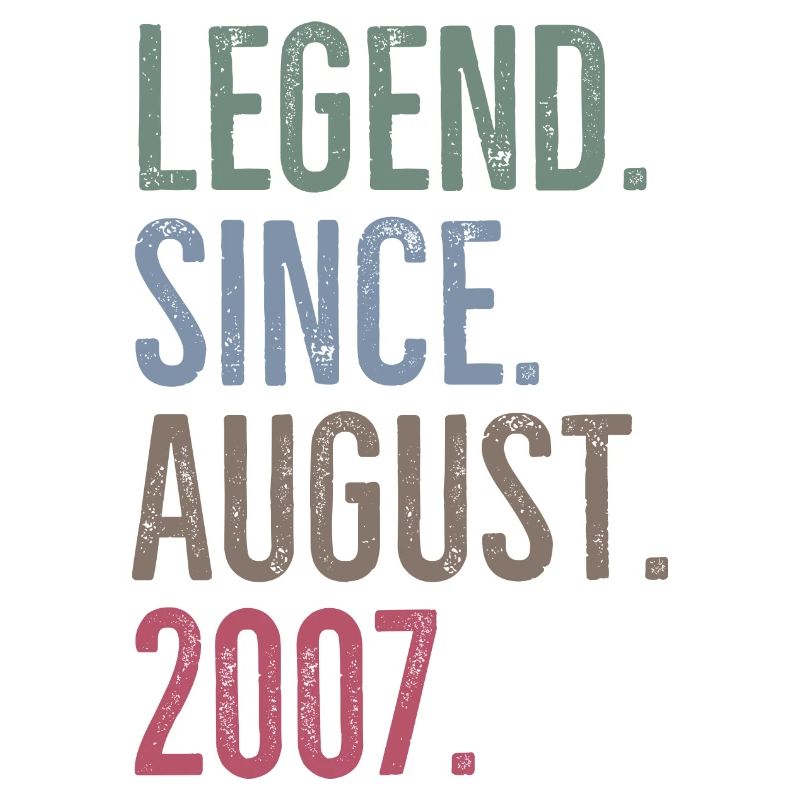 Legend Since August 2007