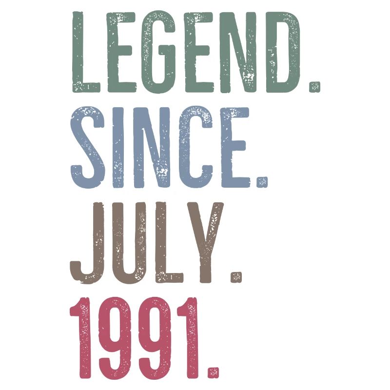 Legend Since July 1991