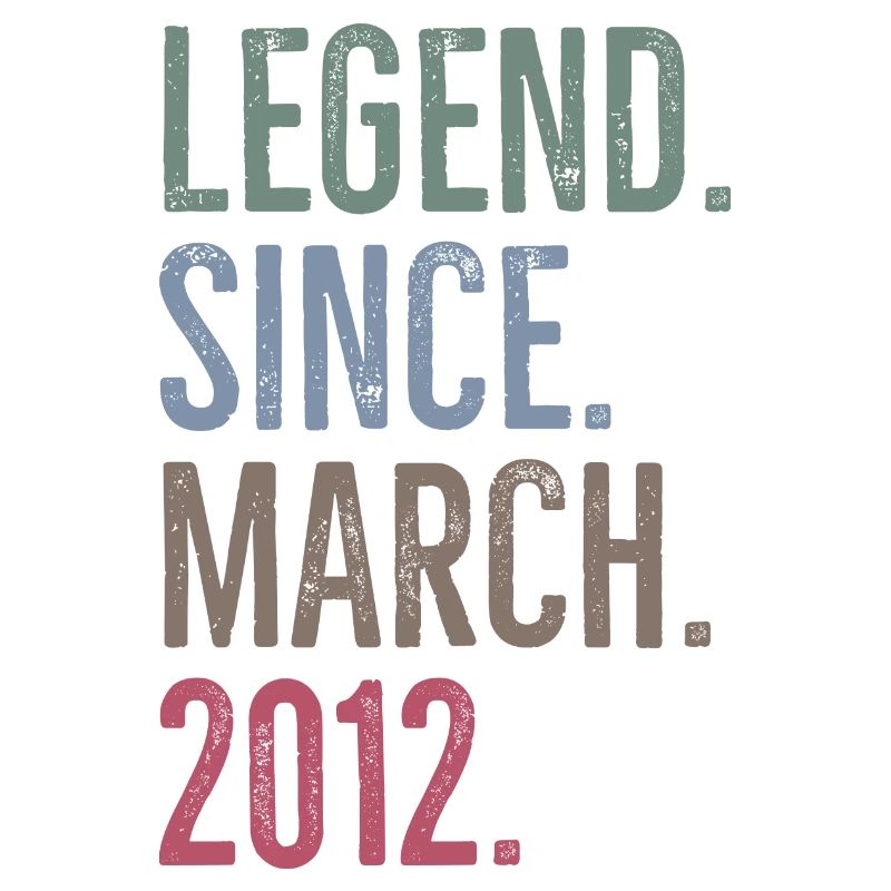 Legend Since March 2012