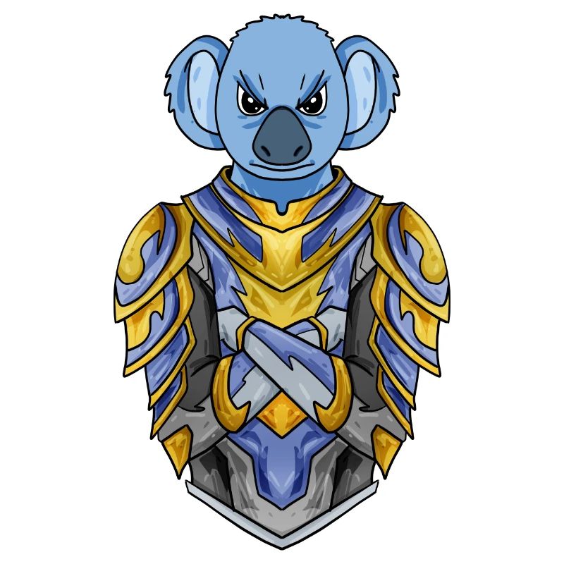Knight Koala Crusader