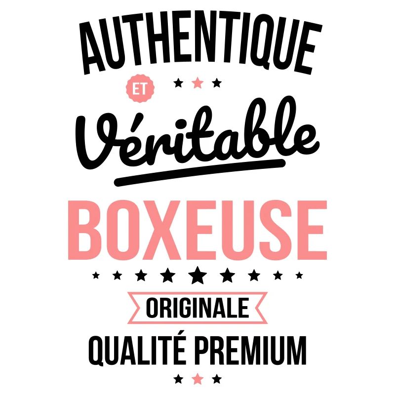 Authentique et véritable boxeuse - Originale