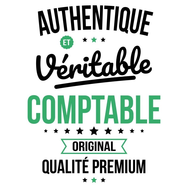 Authentique et véritable comptable - Original
