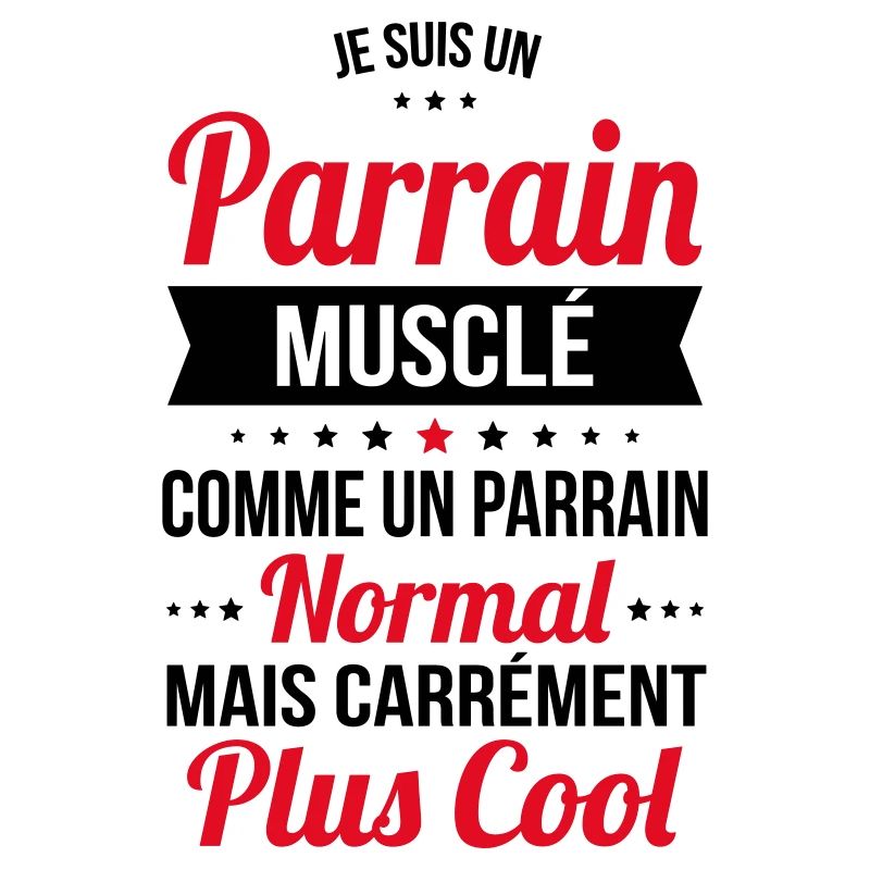 Parrain musclé comme un parrain normal plus cool