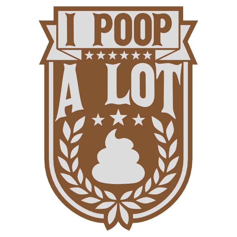 Je fais beaucoup caca