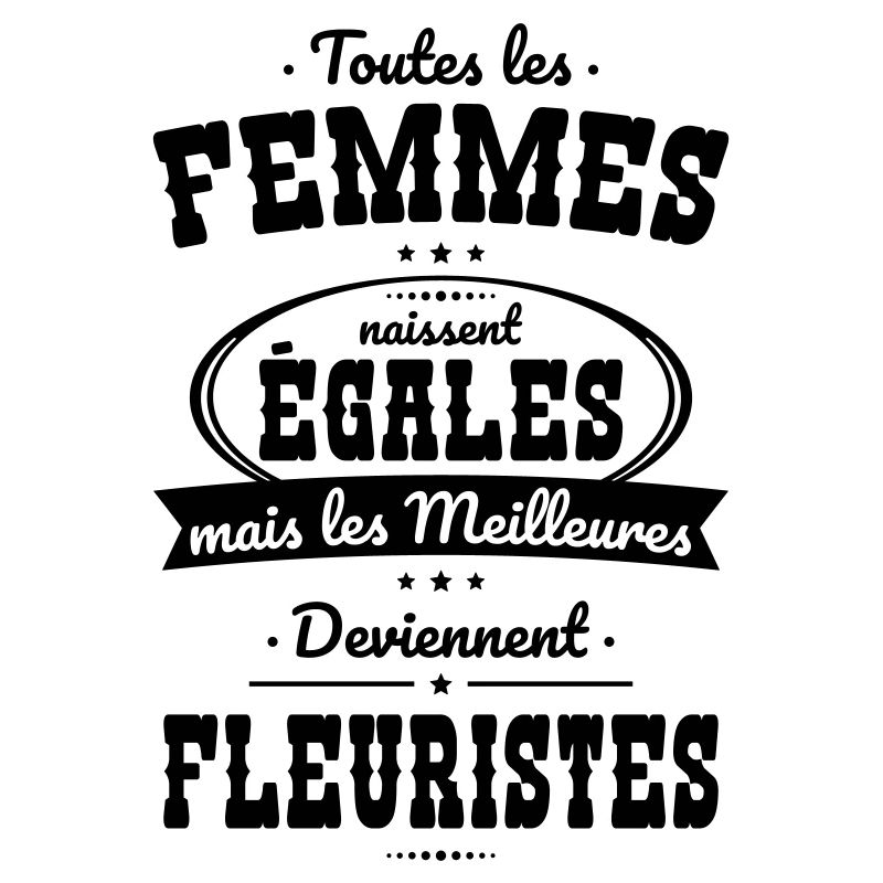 Femmes égales meilleures deviennent fleuristes