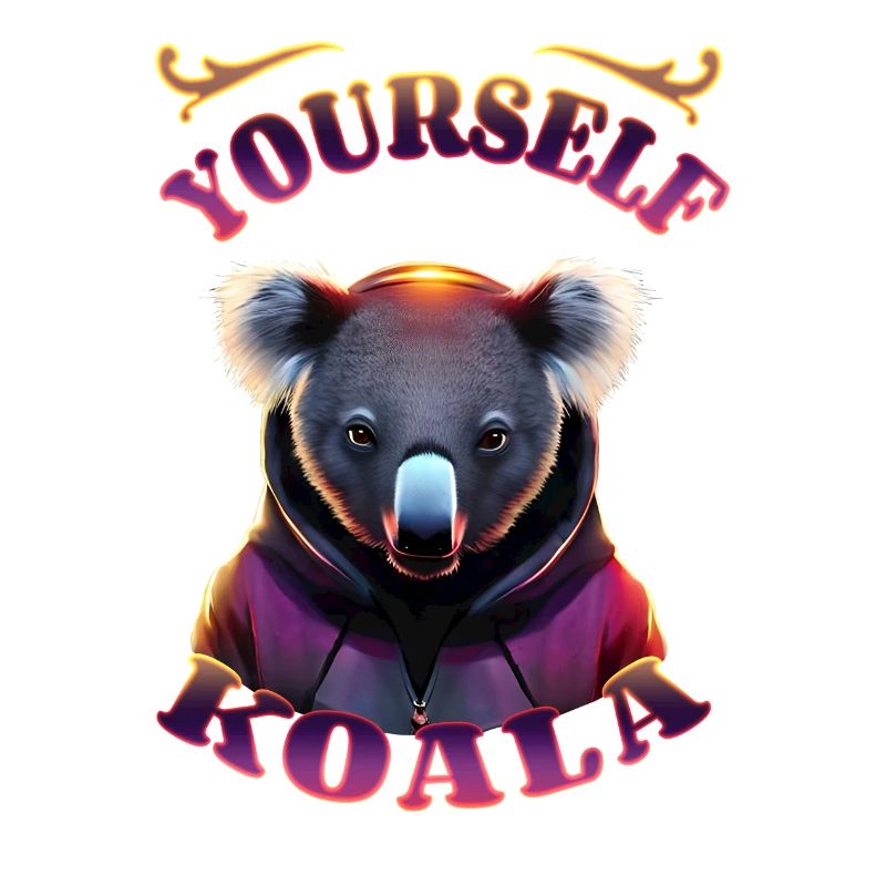 Sei immer du selbst - Koala - Spruch