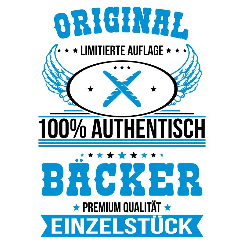 Bäcker - Original 100% Authentisch Einzelstück