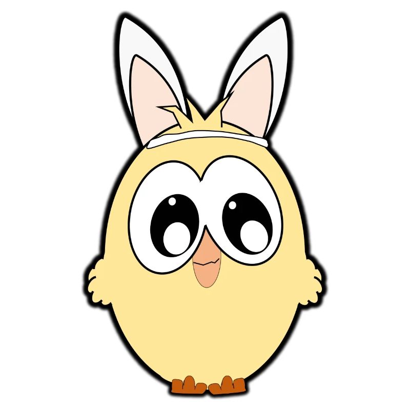 Poussin Lapin Rabbit chick Easter Pâques