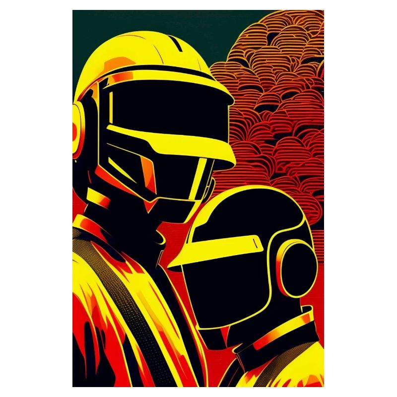 im Stil eines Holzschnitts 2