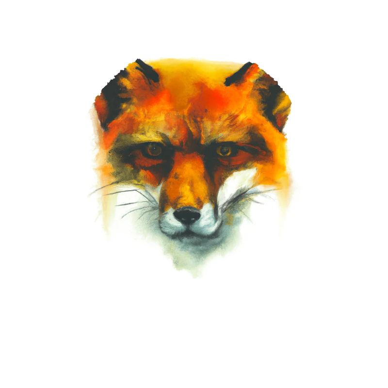 Quick Fox Light Feather Fox Fan Cadeau