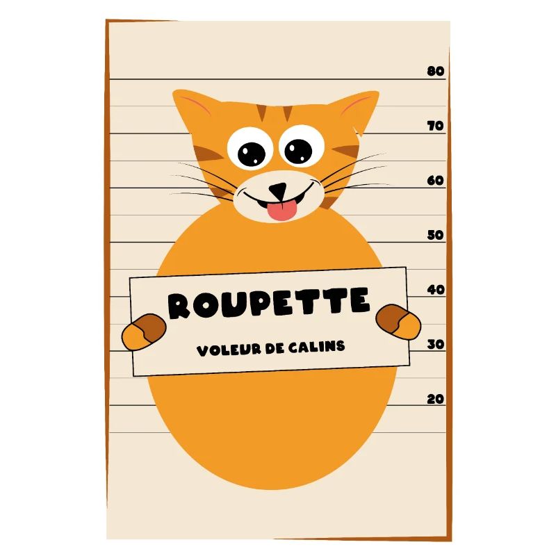 "Roupette" le chat arrêté