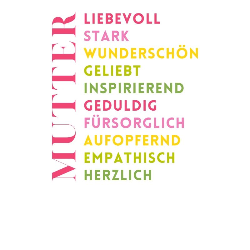 Tolle Mutter von Geschwistern - Muttertag