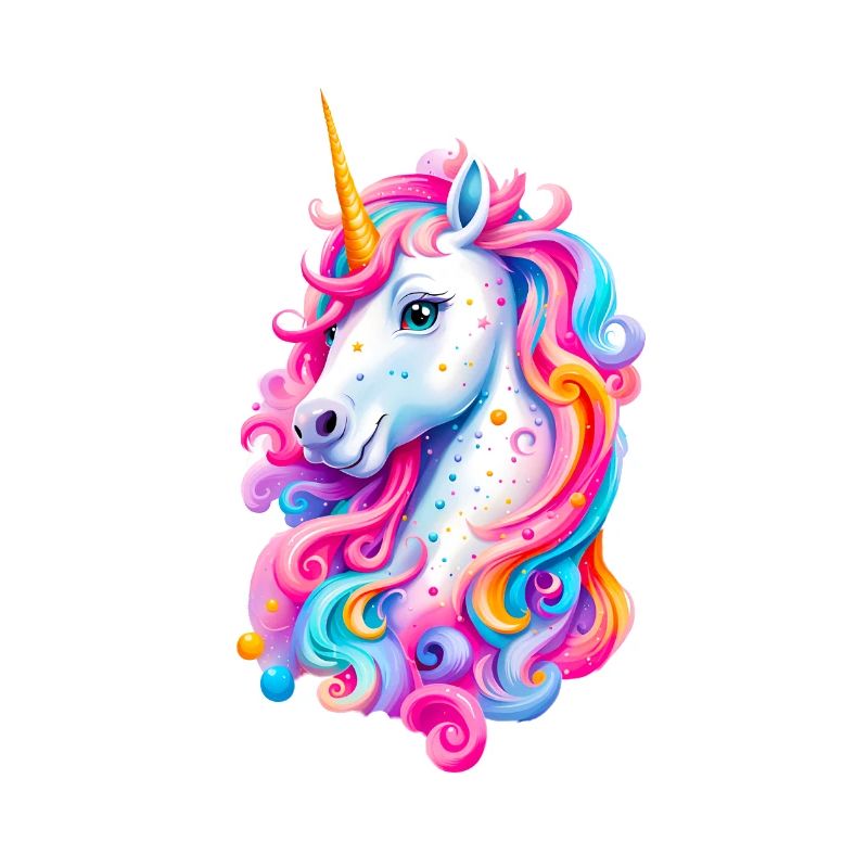 Regenbogen Einhorn 01