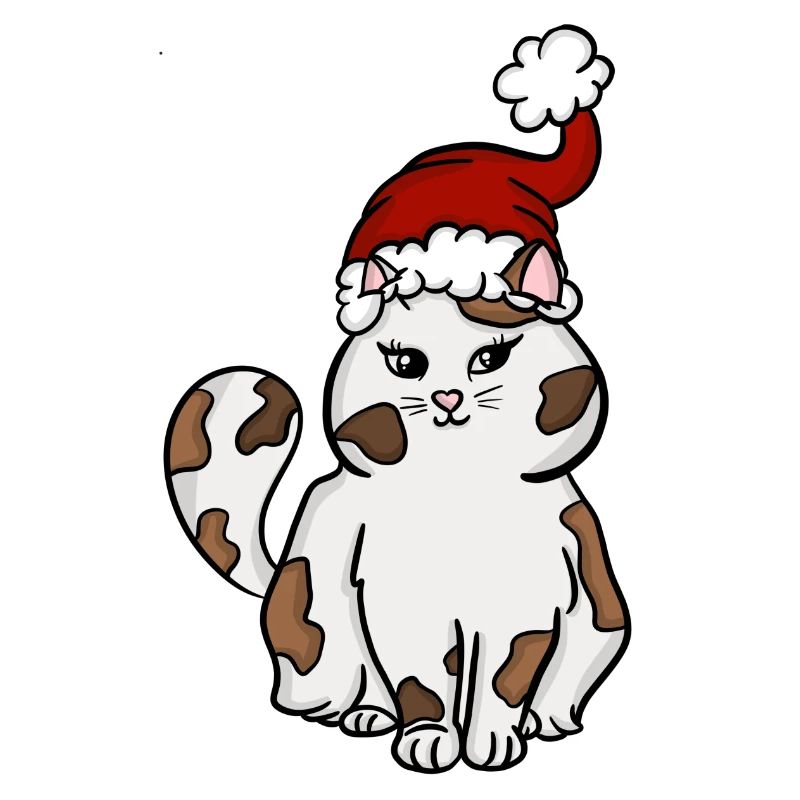 Weihnachtskatze