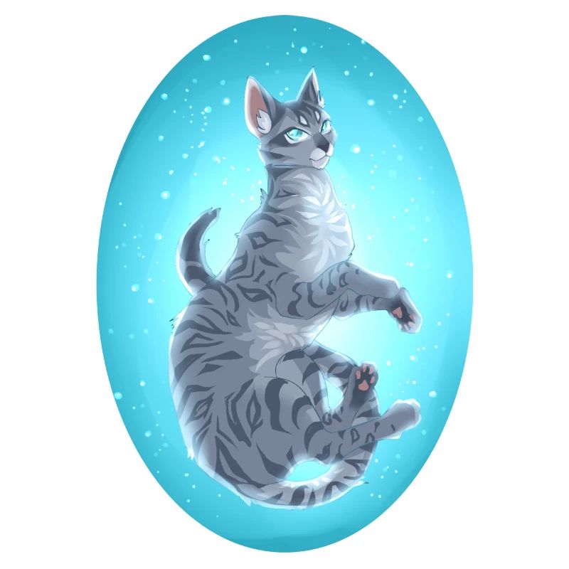 Jayfeather Häherfeder Graue Katze Warrior Cats