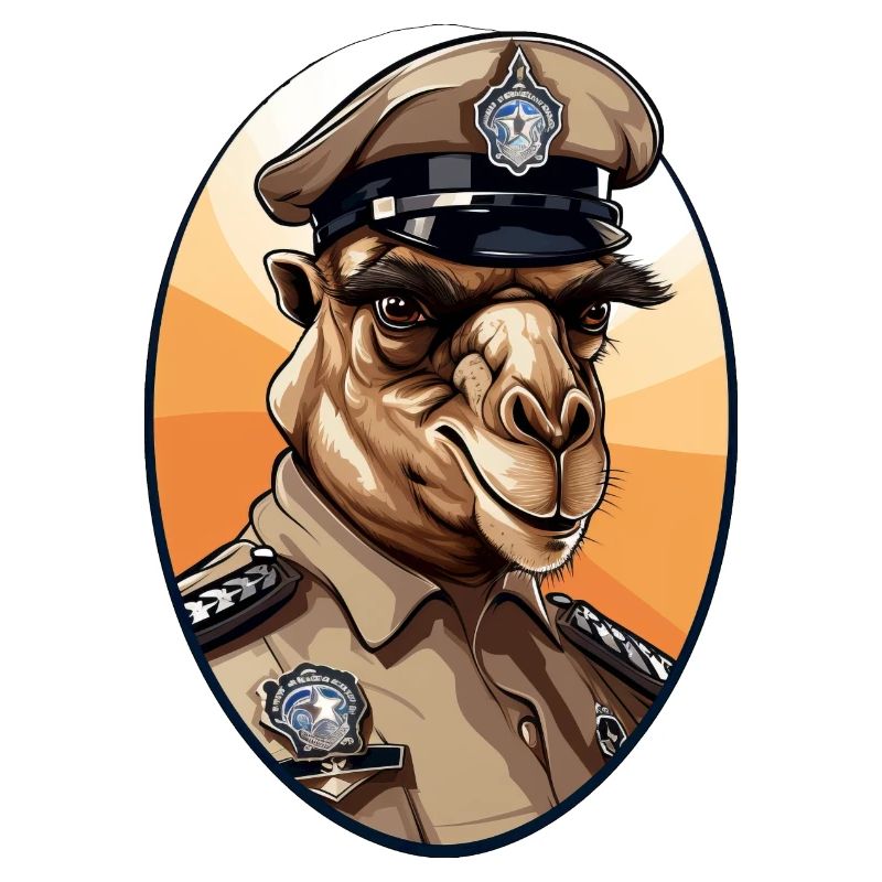 Kamel Polizei