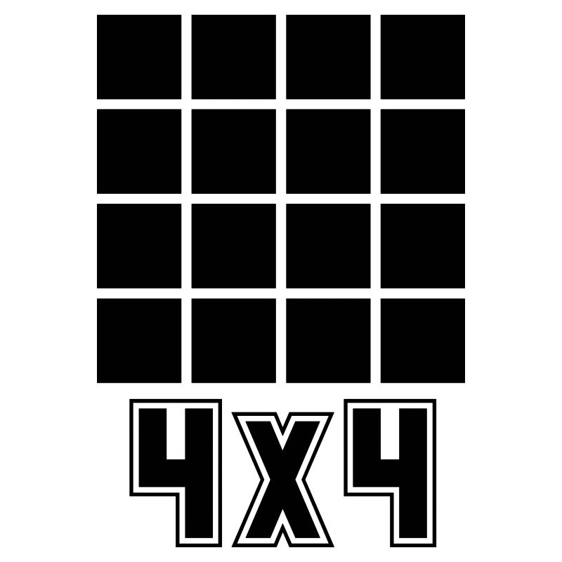 Cubes cubes 4x4