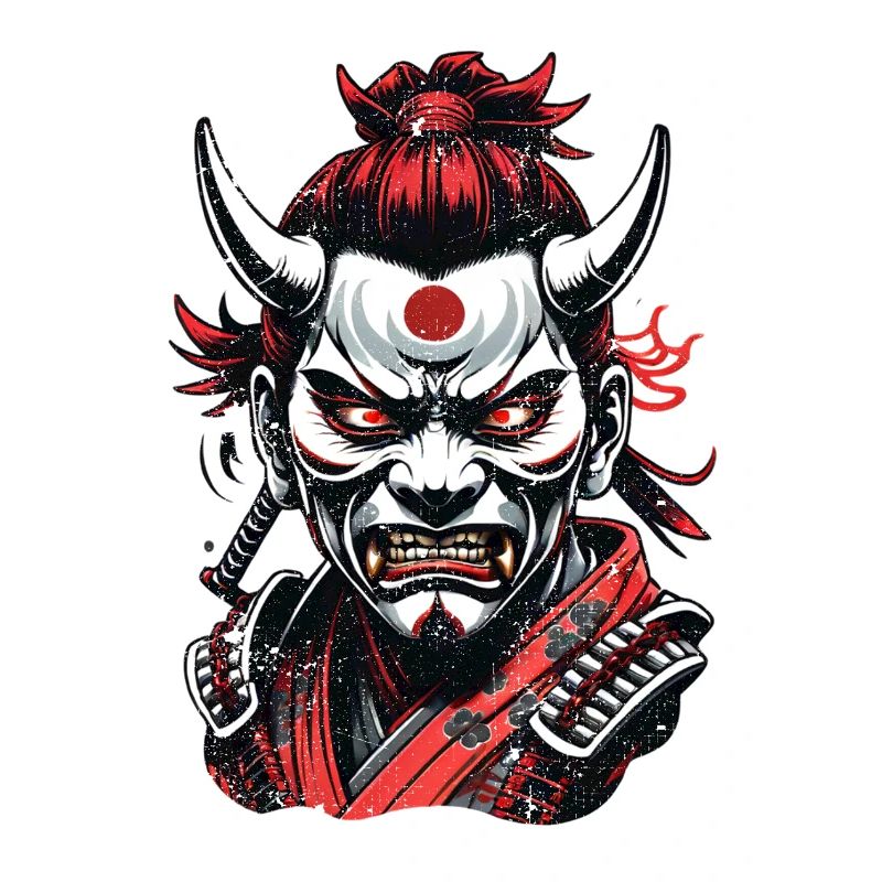 Samurai-Krieger - Japan - Dämon