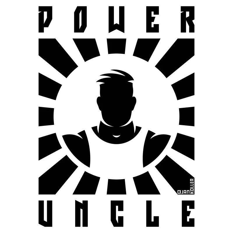 Power Uncle (Strahlen / Black)