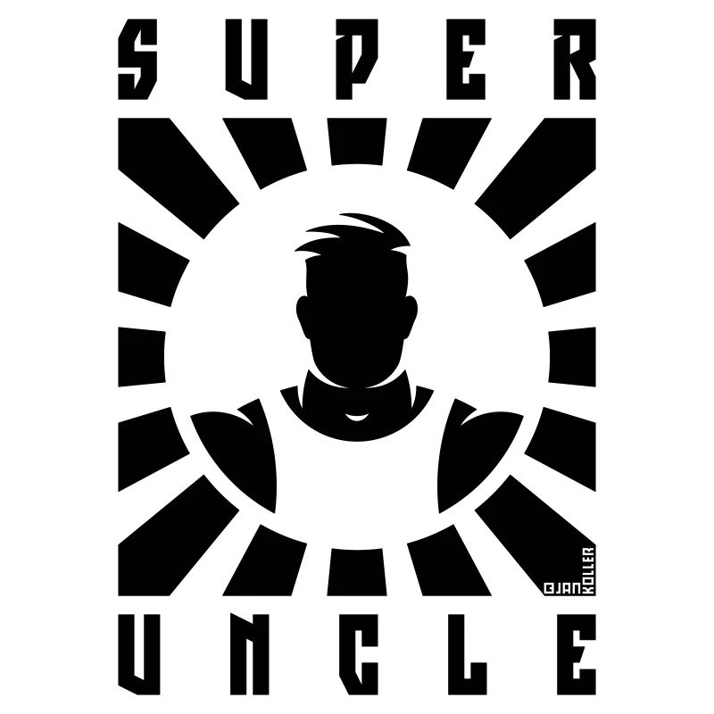 Super Oncle (Rayons / Noir)