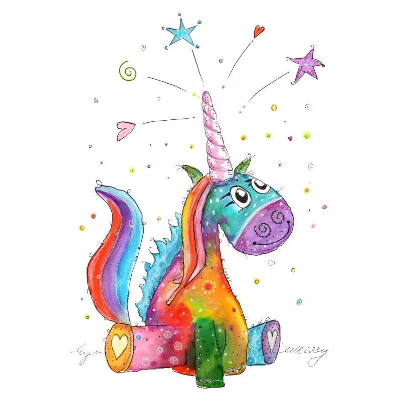 Gute Laune Einhorn
