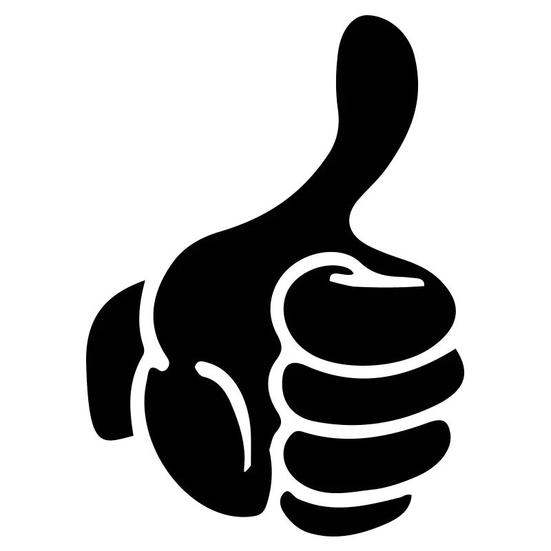 hand thumb like comic