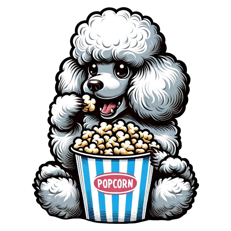 Caniche au cinéma, carnaval et pop-corn