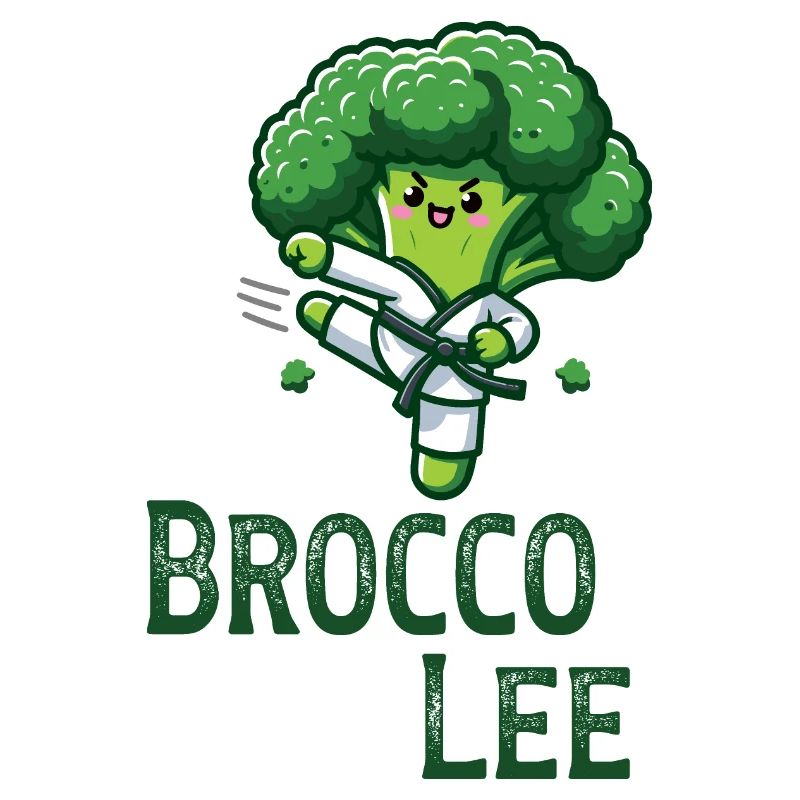 Broccoli Martial Arts Master Brocco Lee