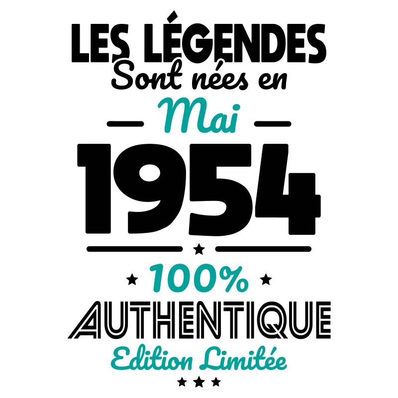 70th Anniversary - Legends Born May 1954