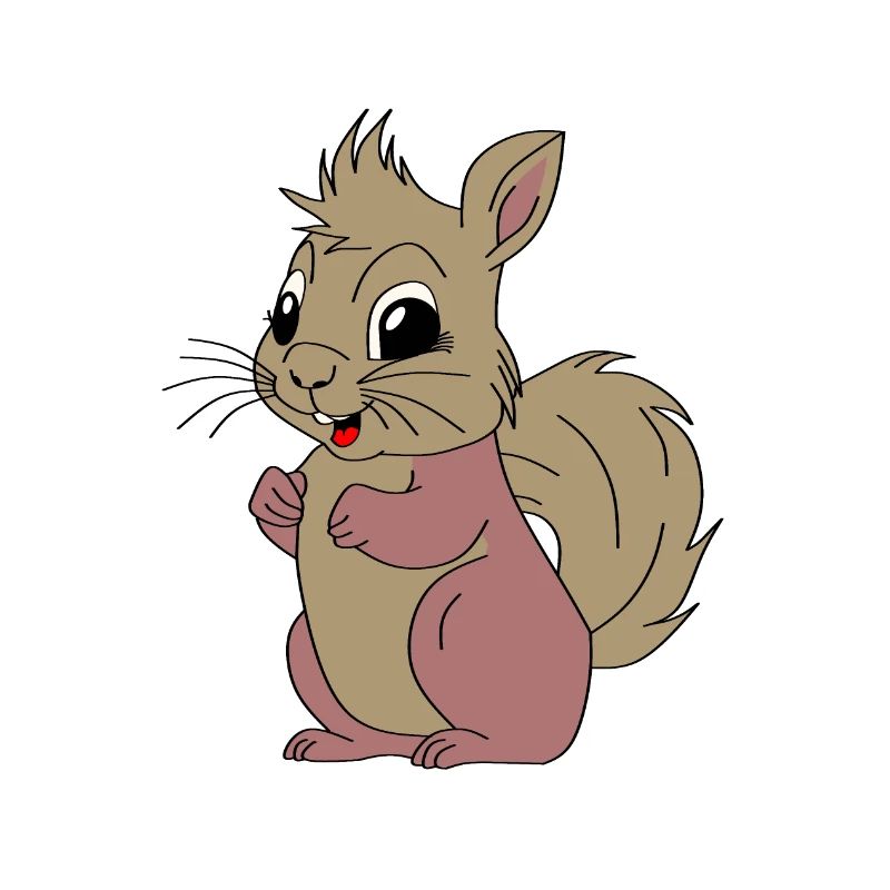 Kleines Eichhörnchen