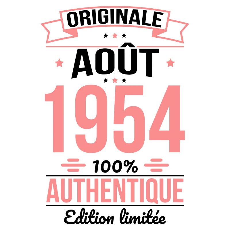70th Anniversary - Original - August 1954