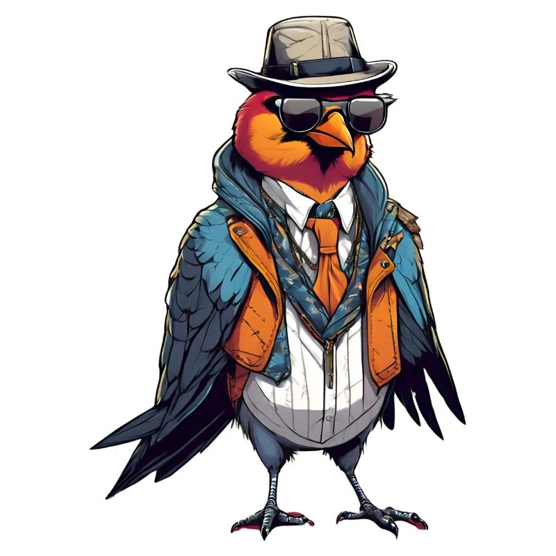 Oiseau cool