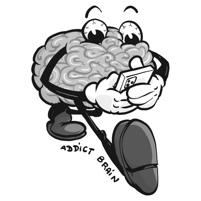 Brain Addict - graue Version