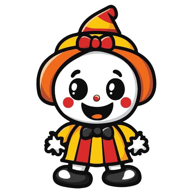 Halloween Clown Comic