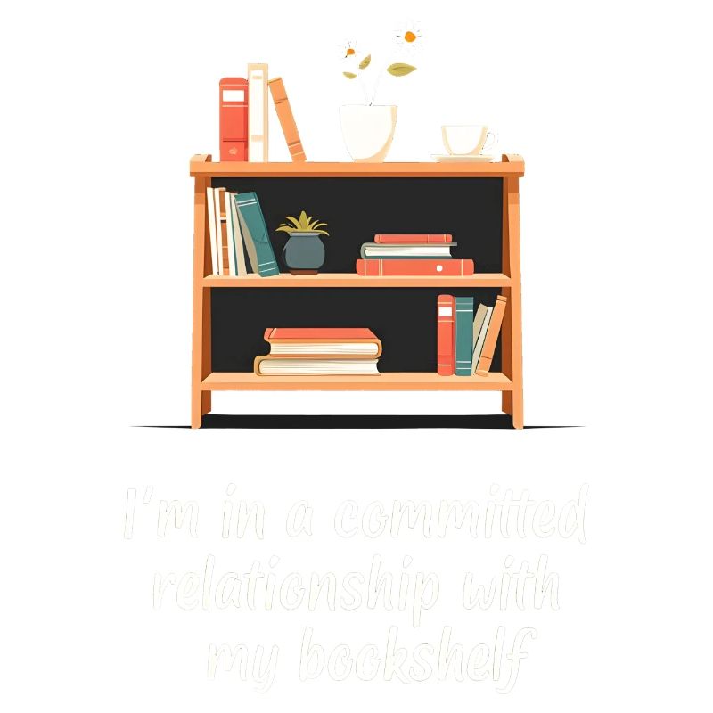 I'm in a committed relationship with my bookshelf