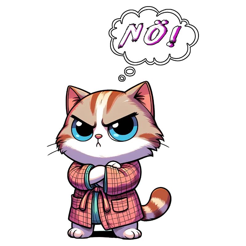 Non, le chat refuse de dire non