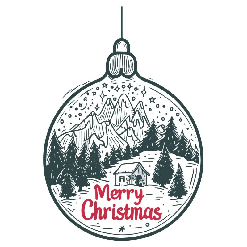 SPREAD Frohe Weihnachtskugel